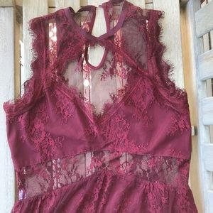 Tobi Lace Mini Dress